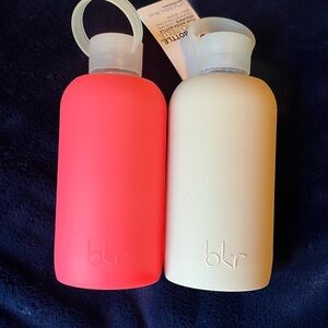bkr Duo Bottle Set in Coral Pink and Cream